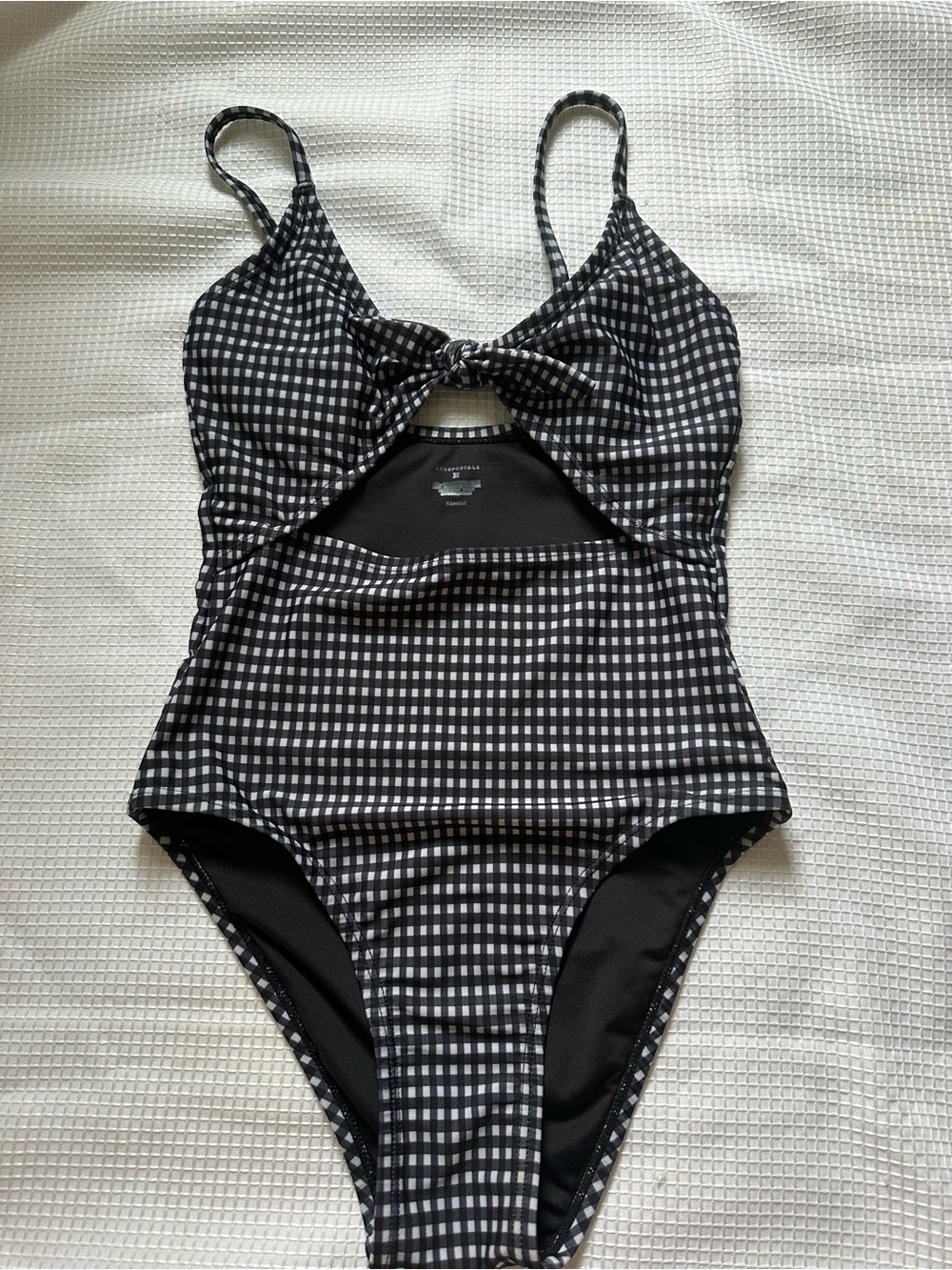 Aeropostale Gingham One Piece Swim